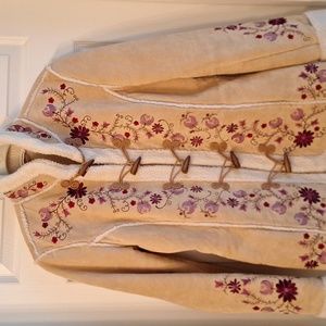 St John's Bay Suede Jacket